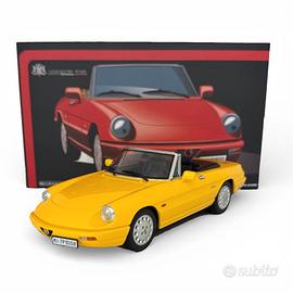 Alfa romeo Spider 1990 Giallo 1/18 Laudoracing