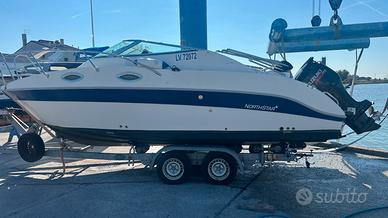 North Star semi caninato fuoribordo suzuki 150 cv