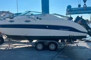 North Star semi caninato fuoribordo suzuki 150 cv