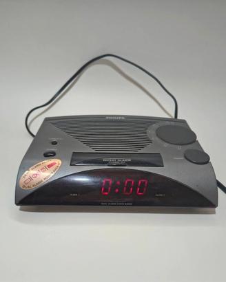 Radiosveglia vintage Philips AJ3220 con sintonia A