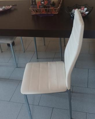 tavolo da sala con 4 sedie 