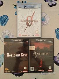 Resident Evil Rebirth, 0 e 4 Nintendo Gamecube