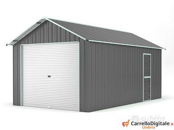 Capanno container box 360x762 27.4mq grigio scuro