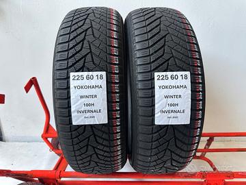 2 gomme 225 60 18 YOKOHAMA INVERNALE