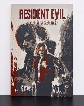 Resident Evil Requiem – Pannello 3D Decorativo