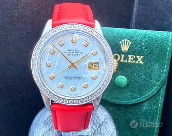 Rolex Datejust kit brilli 💎 madreperla ref. 16013
