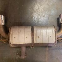 Terminale di scarico ORIGINALE Mitsubishi EVO X 10
