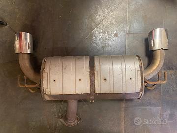 Terminale di scarico ORIGINALE Mitsubishi EVO X 10