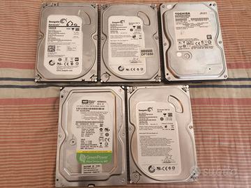 Lotto 11 hard disk sata 3.5