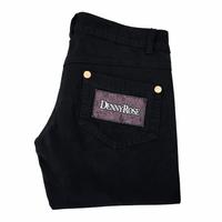 Pantaloni Denny Rose neri  XS slim fit vita bassa