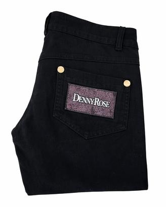 Pantaloni Denny Rose neri  XS slim fit vita bassa