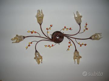 Lampadario BELLART - 6 luci - Made in Italy