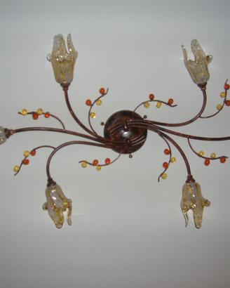 Lampadario BELLART - 6 luci - Made in Italy