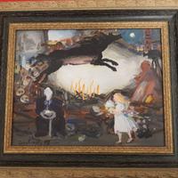 Dipinto su tela di Mario Carotenuto