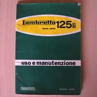 Libretto uso manutenzione Lambretta 125 li
