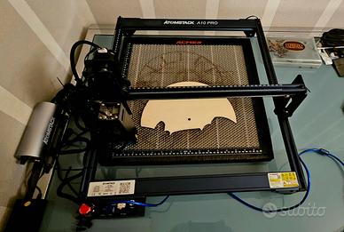 Laser Atomstack A10pro + Air Assist + Griglia 