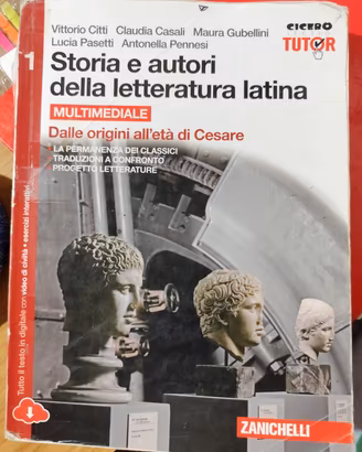storia e autori della letteratura latina 1