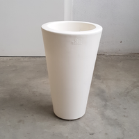 Vaso plastica bianco opaco