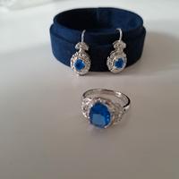 Anello e orecchini in argento 925 NUOVI 