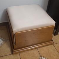 Pouf poggia piedi  anni 70