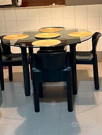 Tavolo KARTELL + SEDIE '70 Castelli Ferrieri