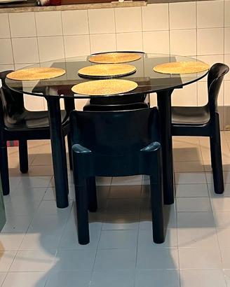 Tavolo KARTELL + SEDIE '70 Castelli Ferrieri