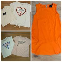 T-shirt Guess/Calvin Klein ,vestito Armani/8 anni