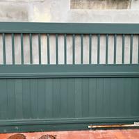 Cancello un anta alluminio