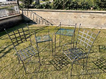 mobili in ferro battuto 