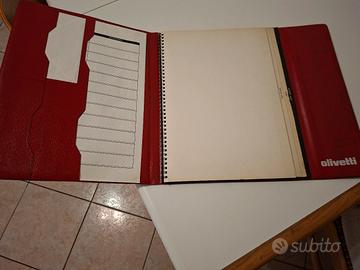 Cartellina Olivetti vintage 
