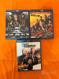 3 blu ray Fast & Furious