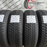 4 PNEUMATICI 185/65 R15 GOODYEAR INVERNALI 95%