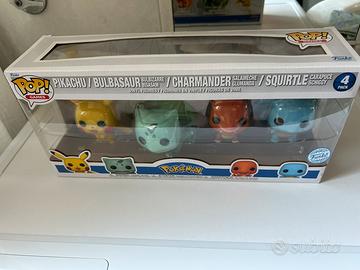Funko pop pokemon starters 4 pack