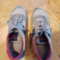 3 paia di scarpe da battaglia, usate, nr.44