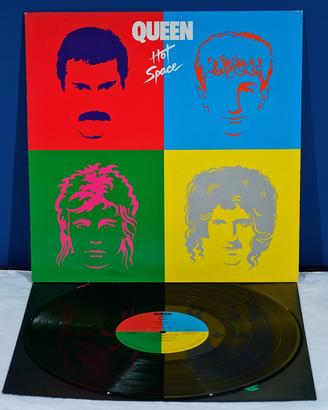 Queen HOT SPACE LP Vinile *EX/EX-* 1982 33 Giri