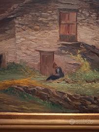 quadro d'epoca d'autore 