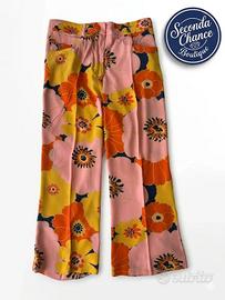 Pantaloni Zara floreali vintage style - Taglia S