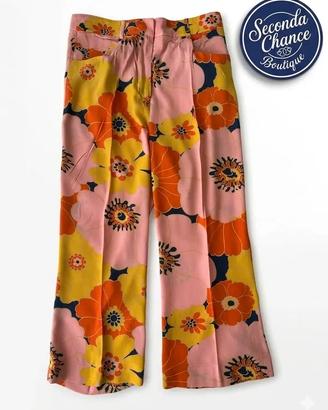 Pantaloni Zara floreali vintage style - Taglia S