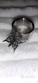 Anello acciaio marca Rebecca gioielli