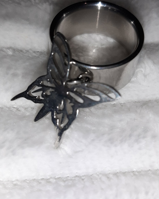 Anello acciaio marca Rebecca gioielli