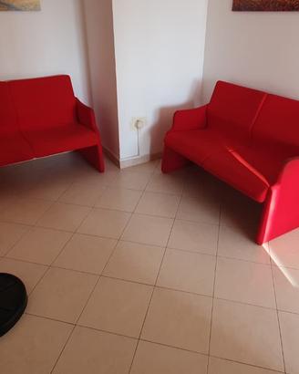 🔴 DIVANETTI ROSSI SALA D’ATTESA / UFFICIO