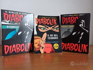 Diabolik: 13 iconiche storie; 2 speciali cofanetti