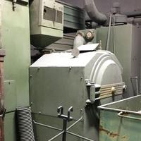 Granigliatrice a turbina con cestello