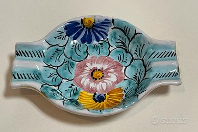Posacenere vintage F.C. Deruta in ceramica