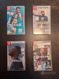 Pacchetto quatteo FIFA Nintendo switch