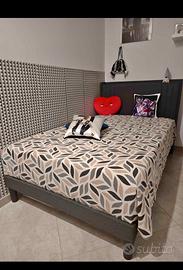 letto piazza e mezza con materasso