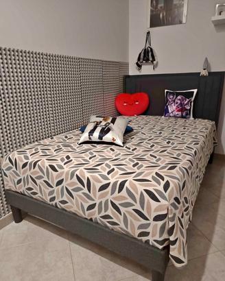 letto piazza e mezza con materasso