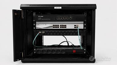 Rack 19” completo TP-Link/D-Link