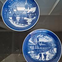 ROYAL COPENHAGEN Piatti di natale 1992-1993