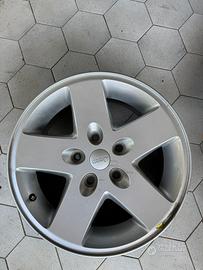 5  cerchi Wrangler jk da 17